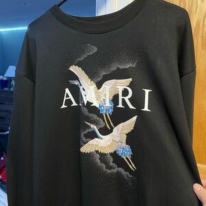 Amiri Black Longsleeve